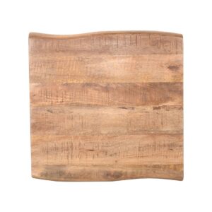 Mango tafelblad_Vierkant_Tree_Edge_70x70_cm_Naturel
